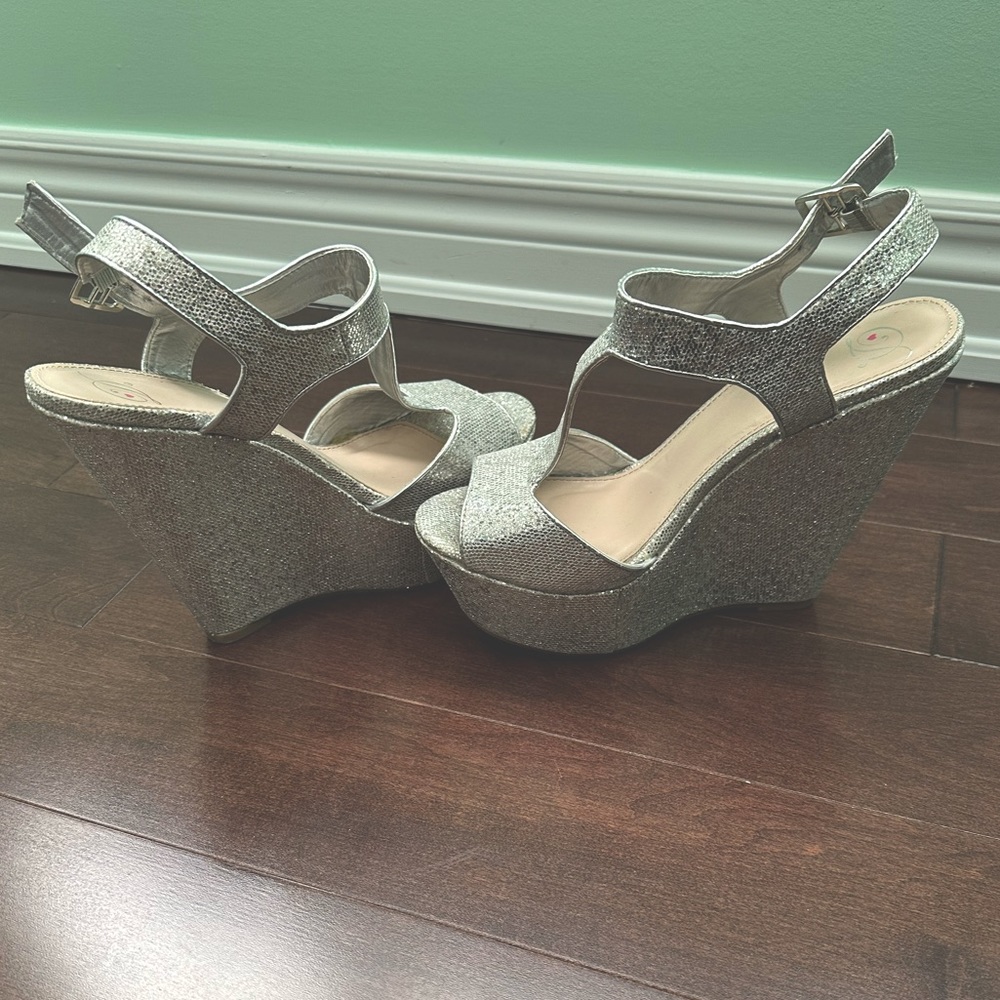Silver Platform Wedges